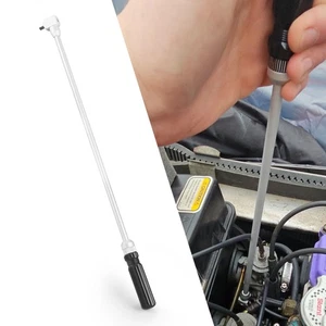 Herramienta de ajuste de tornillo piloto carburador destornillador 19,09 pulgadas cabeza en ángulo 90° metal - Imagen 1 de 8