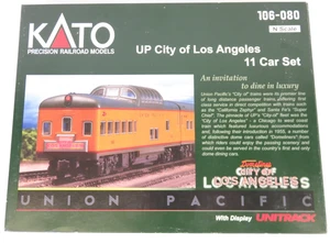 Kato 106-080 N Scale UP Union Pacific City of Los Angeles 11 Car Passenger Set - Picture 1 of 6