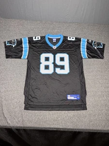 Carolina Panthers Jersey Mens Large NFL Football Steve Smith 89 Reebok - Picture 1 of 14