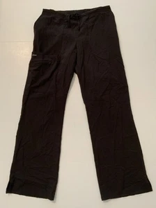 Jockey Size SP Small Petite Black Women's Maximum Comfort Scrub Pant; 4 Pocket - Picture 1 of 3
