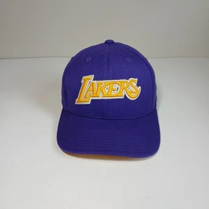 Mitchell & Ness NBA Los Angeles Lakers Wollmütze Snapback HWC lila bestickt - Bild 1 von 12