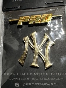 Prendedor Sombrero Pro Estándar Dorado NY Yankees Nueva York MLB Béisbol El Nuevo Fresco *LEER - Imagen 1 de 5