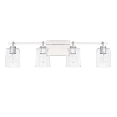Tocador de baño Capital Lighting 128541-449 Greyson 4 luces 34" W Foto 1 de 4