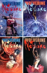 Wolverine Netsuke #1 - #4 (2002) Marvel Comics (Juego de 4) - Imagen 1 de 9
