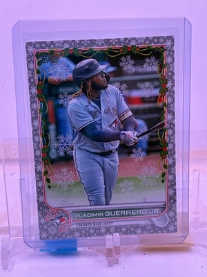 2022 Topps Holiday Metallic Border #HW10 Vladimir Guerrero Jr - Image 1 of 2
