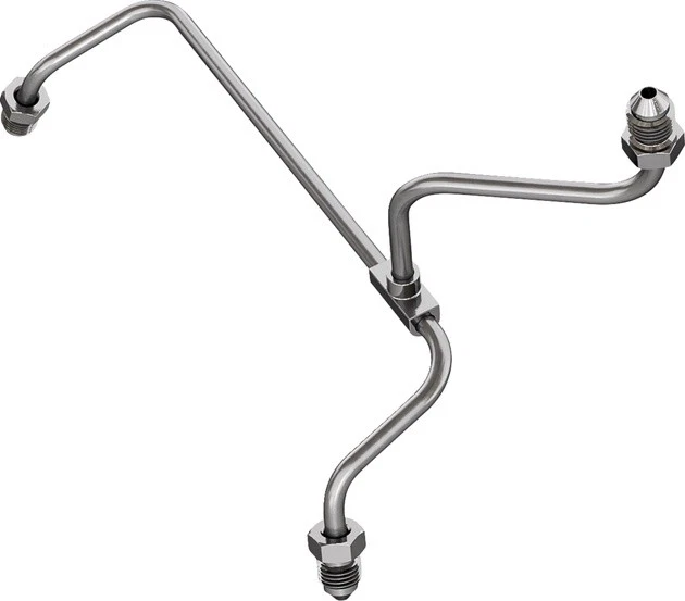 Goodridge Front Brake Adapter Manifold Non-ABS AN3 #PMCHD-028C Harley Davidson - Image 1 of 1