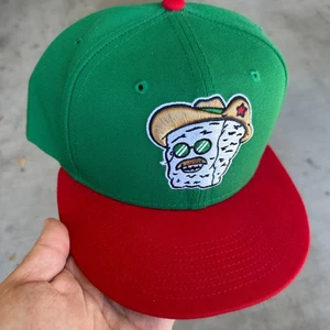 7 5/8 New Era Verde/Rojo Los Quesos Frisco Copa De La Diversion 59FIFTY Equipado - Imagen 1 de 2