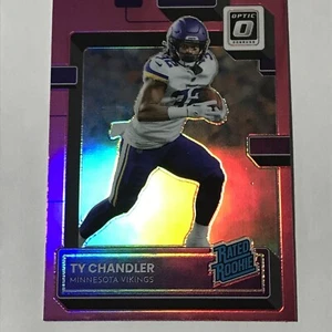 2022 Donruss OPTIC TY CHANDLER Rated Rookie RC PINK HOLO prizm #282 Vikings - Picture 1 of 2