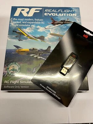 Realflight Evolution, RC Flight Simulator Software and Spektrum WS2000 Dongle. - Image 1 of 4