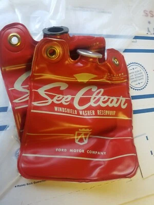 Bolsa de lavado de parabrisas Ford 1955-7 FoMoCo Thunderbird Crown Vic Fairlane nueva de stock  Foto 1 de 4