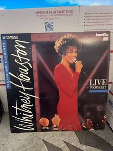 WHITNEY HOUSTON  LIVE  USA   laserdisc LD 1991 - Used - Picture 1 of 5