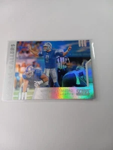 2019 Score Panini Matthew Stafford Signal-Callers #SC-14 Detroit Lions Holofoil - Picture 1 of 9