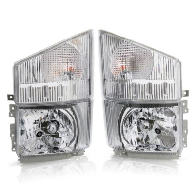 Fits 2008-2020 ISUZU NPR NPR-HD NQR NRR Headlights LEFT and RIGHT Corner Lamps - Image 1 of 4