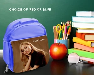 Ariana Grande Lunch Bag Kids Personalised School Lunch Box Name Printed - Picture 1 of 3