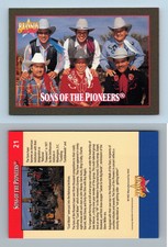 Sons Of The Pioneers #21 Branson On Stage 1992 NAC Trading Card