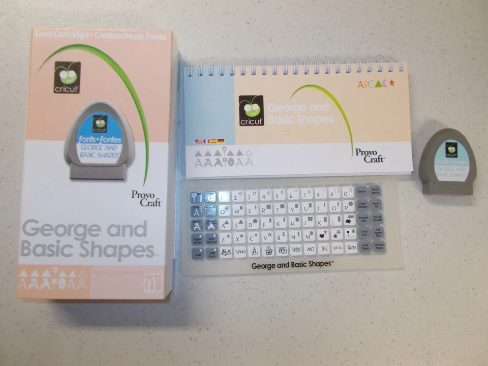 Cricut Cartridge GEORGE AND BASIC SHAPES Link Status Unknown COMPLETE - Image 1 of 1