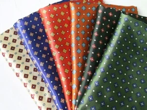 By Yard Soft Charmeuse Satin Fabric Material Geometric - Picture 1 of 12
