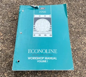 Original 1998 Ford Econoline Service Workshop Vol. 1 Technical Repair Manual - Picture 1 of 4