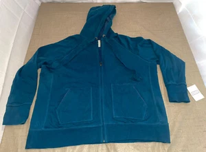 Womens Merona Full-Zip Hooded Sweatshirt Size 3 Hoodie - Picture 1 of 3