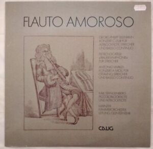Flauto Amoroso - Telemann, Locatelli, Vivaldi [LP] Stangenberg, Karl und Mainzer