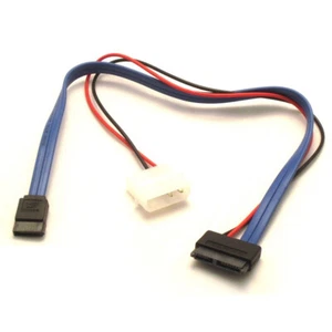 13 pin Slimline SATA 12 Inch Cable Power and DATA - Afbeelding 1 van 1