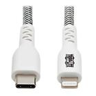 Tripp Lite USB C to Sync/Charging Cable Heavy Duty 2.0 M/M iPhone iPad 6ft