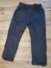 Body Glove Pants X Large Black Snow Technology Lined Cargo Snowboarding Ski 6935