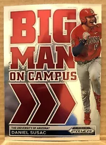 DANIEL SUSAC(BIG MAN ON CAMPUS-UNIVERSITY ARIZONA)2022 PANINI PRIZM DRAFT PICKS - Picture 1 of 1