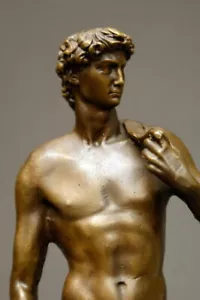 Bronze Skulptur Michelangelo's ' DAVID' by RUCHOS Limited Edition - Bild 1 von 8