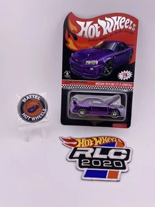 Nissan Skyline GT-R (BNR34) - Purple - Hot Wheels - RLC -Spectraflame Purple / 2 - Picture 1 of 8