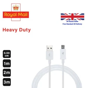 Fast Charge Micro PVC Charging & Data Sync Cable for Lenovo,  Nokia - Picture 1 of 5