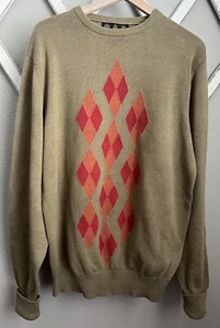 Barbour Men's XL Classic Cotton Diamond Sweater - Scotland - Picture 1 of 8