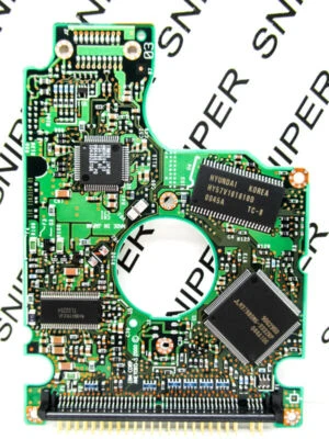 PCB - IBM Travelstar 20GB DJSA-220 IDE 07N4388 Laptop H31898 Hard Drive F80592_ - Image 1 of 4