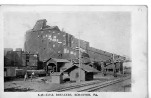 VINTAGE - BREAKER SCRANTON PA - POSTKARTE GEBRAUCHT - Bild 1 von 1