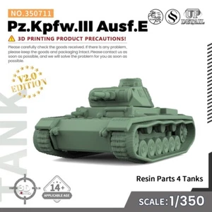 SSMODEL 1/350 Militär Modellbausatz Pz.Kpfw.III Ausf.E GAMES - Bild 1 von 5
