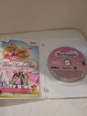 Barbie And The Three Musketeers Wii Video Game NIntendo Activision - Image 1 of 4
