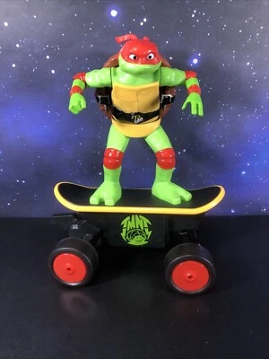TMNT Raphael Skateboard Roughly 13" Tall No Remote Teenage Mutant Ninja Turtles - Image 1 of 4