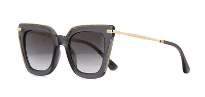 Gafas de sol Jimmy Choo CIARA/G/S gris/gris sombreadas con flash dorado claro (EIB/FQ) Foto 1 de 4