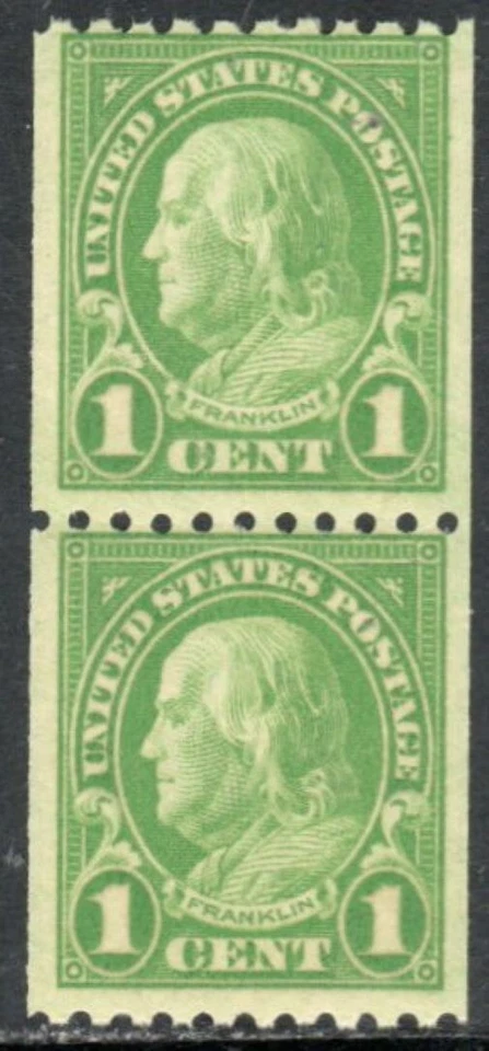 US Scott #604 Mint Never Hinged pair - Image 1 of 1
