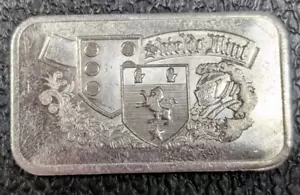 Shields Mint Silver Art Bar 1oz .999 Fine Silver (EM8) - Picture 1 of 3