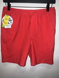 Tilly's Red Crown Boy’s Youth Swim Shorts Trunks Large L NWT Water Reactive - Picture 1 of 4