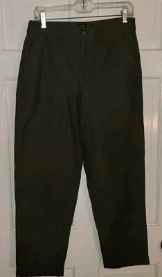 JCREW army Green Cotton High Waist Cropped Pants 6 NWOT - Image 1 of 4