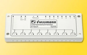 SH Viessmann 5206 Gleisbesetztmelder, 8-fach Fabrikneu - Bild 1 von 1