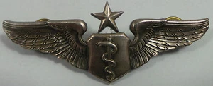 MILITAR: ALAS DE AVIADOR MÉDICO DE ESTADOS UNIDOS ESTAMPADAS CON ""V-20"" REF: C110 - Imagen 1 de 2