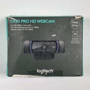 Logitech HD Pro Webcam C920, Widescreen Video Calling and Recording, 1080p Camer - Zdjęcie 1 z 3
