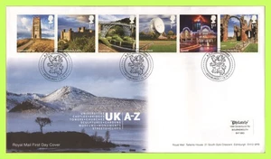 G.B. 2011 UK A-Z, G-L on Royal Mail First Day Cover, Edinburgh - Picture 1 of 1