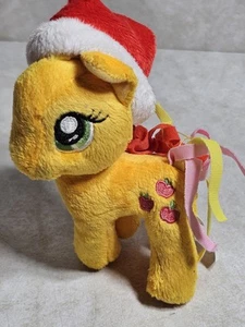 Hasbro My Little Pony 2014 Christmas Funrise Santa Hat Plush Pre-owned - Picture 1 of 7