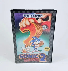 Sonic the Hedgehog 2 (Sega Genesis, 1992) Retail Version komplett CIB getestet - Bild 1 von 7