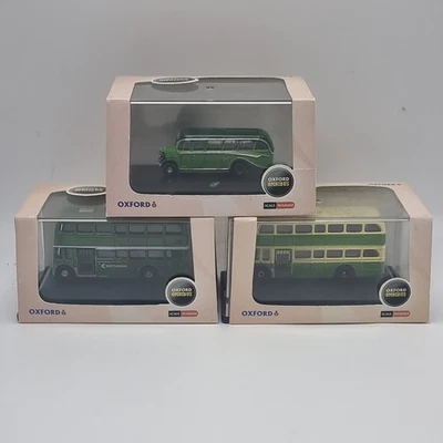 Colección de 3 autobuses Oxford Omnibus calibre N Southdown NOB002, NQM001 y NQM004 Foto 1 de 4