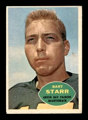 1960 Topps #51 Bart Starr en muy buen estado X3557285 Foto 1 de 3